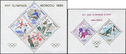 ** MONACO BF Spéciaux 11/12 : J.O De 1980, TB - Blocks & Sheetlets