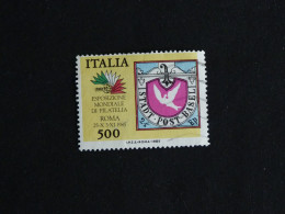 ITALIE ITALIA YT 1686 OBLITERE - ITALIA 85 EXPOSITION PHILATELIQUE TIMBRE SUR TIMBRE - 1981-90: Oblitérés