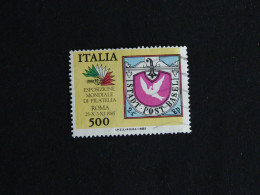 ITALIE ITALIA YT 1686 OBLITERE - ITALIA 85 EXPOSITION PHILATELIQUE TIMBRE SUR TIMBRE - 1981-90: Afgestempeld