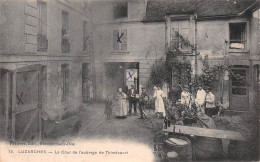 LUZARCHES (Val-d'Oise) - La Cour De L'auberge De Thimécourt - Ecrit 1914 (2 Scans) - Luzarches