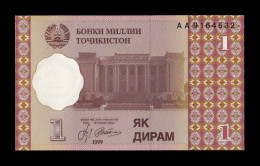 Tajikistán 1 Diram 1999 Pick 10 Sc Unc - Tadjikistan