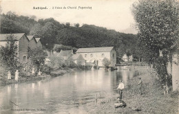 Aubigné * Usine De Cherré * La Papeterie * Pêche à La Ligne , Pêcheurs - Other & Unclassified