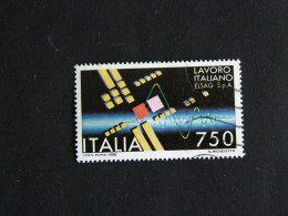 ITALIE ITALIA YT 1796 OBLITERE - INDUSTRIE ELECTRONIQUE ELSAG - 1981-90: Oblitérés