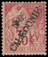 * NOUVELLE CALEDONIE 33 : 75c. Rose, TB - Unused Stamps