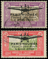 NOUVELLE CALEDONIE PA 1 Et 2 : 40c. Et 50c., Obl., TB - Used Stamps