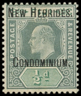 ** NOUVELLES HEBRIDES 6 : 1/2d. Vert, TB. C - Otros & Sin Clasificación