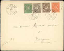 Let SENEGAL Taxe 12, 14/15 Et 18 Obl. Càd BIGNONA 5/12/34 S. Env. Locale, TB - Autres & Non Classés