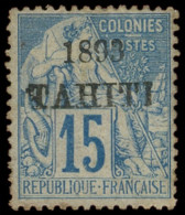 * TAHITI 12 : 15c. Bleu, TB - Autres & Non Classés