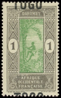 ** TOGO 101 : 1c. Gris Et Vert, Surcharge A CHEVAL, TB - Autres & Non Classés