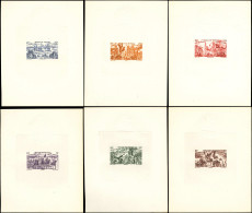WALLIS ET FUTUNA PA 5/10 : Tchad Au Rhin, 6 Epreuves De Luxe, TB - Used Stamps