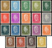 ** EMPIRE 401/14 : Série Des Présidents 1928/32, N°413 Un Grain Dans Le Papier, Présentée Sur FA, TB - Unused Stamps