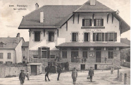 Pampigny, La Laiterie En 1914. TTB / Animée Cheval De Trait Et Enfants - Pampigny