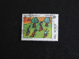 ITALIE ITALIA YT 1812 OBLITERE - EUROPA JEUX D'ENFANTS - 1981-90: Used