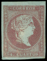 * ESPAGNE 35 : 4c. Rouge Terne, TB - Unused Stamps