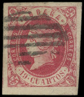 ESPAGNE 56 : 19c. Rose Sur Gris, Obl., TB - Used Stamps