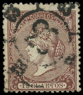 ESPAGNE 82 : 19c. Brun, Obl., TB, Signé Roig - Used Stamps