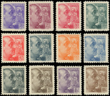 * ESPAGNE 664/75 : Série Courante De 1939, TB - Unused Stamps