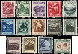 * LIECHTENSTEIN 94/107 : Série Courante De 1930, TB - Unused Stamps