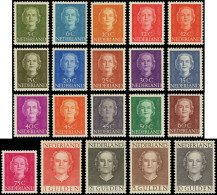 * PAYS-BAS 512A/27 Et 587/88 : Série Juliana De 1949/53, Sur FA, TB - Unused Stamps