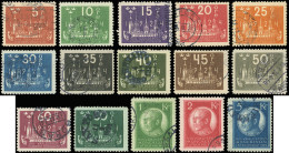 SUEDE 163A/77 : Congrès De L'UPU, La Série Obl., TB - Used Stamps