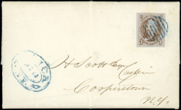 Let ETATS-UNIS 1 : 5c. Brun, Obl. SEUL S. LAC Du 11/12/1850, TTB - Other & Unclassified