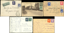 Let Marianne De Dulac, 24 Lettres Ou Documents Divers, Affranchissements Différents, TB - Collezioni (in Album)