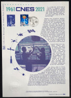 France - Document Philatélique - Premier Jour - FDC - YT N° 5522 - CNES - 2021 - 2020-…