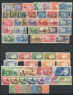 ** Colonies, Côte D'Ivoire, Dahomey Et Togo, Petite Collection Sur Plaquettes Entre 1901 Et 1949, TB - Colecciones (en álbumes)