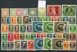 ** Allemagne, Bavière, Collection De 1873 à 1920 Dont 5M De 1911, Papier Transparent (Michel N°70y), TB, Cote Michel - Autres & Non Classés