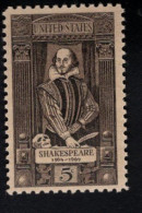 202328960 1964 SCOTT 1250  (XX)  POSTFRIS MINT NEVER HINGED  - SHAKESPEARE - Unused Stamps