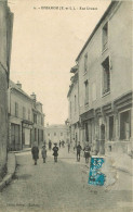 28 EPERNON. Animation Rue Drouot 1922 Carte Devenue Rare... - Epernon