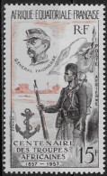 AFRIQUE EQUATORIALE FRANCAISE - TROUPES AFRICAINES - PA 62 - NEUF** MNH - Nuevos