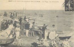 History Nostalgia Repro Postcard Les Saintes Maries De La Mer La Plage - Histoire