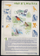 France - Document Philatélique - Premier Jour - FDC - YT N° F 5450 - Oiseaux Des Îles - 2021 - 2020-…