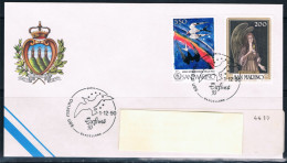 SAN MARINO 1990 - Expo Barcellona "Exfime 90", Annullo Speciale. - Philatelic Exhibitions