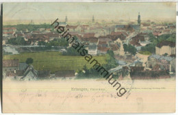 Erlangen - Panorama - Verlag Hermann Martin Nürnbeg - Erlangen