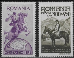 ROUMANIE - CHEVAUX - N° 764 ET 928 - NEUF** MNH - Cavalli