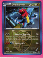 Carte Pokemon Francaise 2013 Noir Et Blanc Tempete Plasma 94/135 Drakkarmin 110pv Neuve - Schwarze Und Weiße