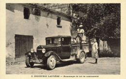 Nieul St Georges * La Laiterie * Lait Laitier * Ramassage Du Lait En Camionnette * Camion Ancien CITROEN - Andere & Zonder Classificatie