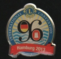 77632-Pin's Lion's Club. Hamburg 2013 - Verenigingen