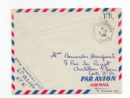 !!! ALGERIE, CACHET FORT FLATTERS DU 6/12/1961 SUR LETTRE POUR LA FRANCE - Cartas & Documentos