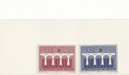 SA05 Faroe Islands 1984 EUROPA-Bridges 25th Anniv Of CEPT Mint Stamps - Faroe Islands
