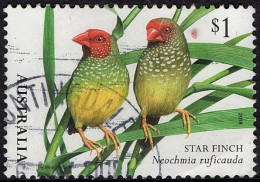 AUSTRALIA 2018 $1 Multicoloured, Birds - Finches Of Australia-Star Finch Used - Usati