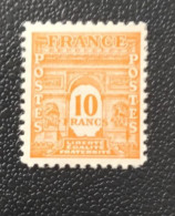 FRANCE (1944) : 629 Neuf**. Arc De Triomphe De L'Etoile 10f - Unused Stamps