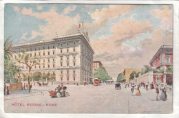 CPA :  14 X 9  -  HÔTEL  REGINA  - ROME - Bares, Hoteles Y Restaurantes