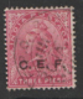 India  C.E.F.   1900  SG C1  3p  Fine Used - Altri & Non Classificati