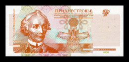 Transnistria 1 Ruble 2000 Pick 34 Sc Unc - Otros – Europa