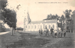 27-AMFREVILLE-LA-CAMPAGNE- L'EGLISE - Autres & Non Classés