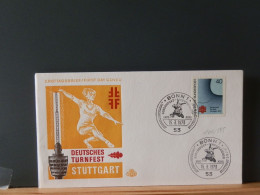 106/895   LETTRE ALLEMAGNE - Gymnastique