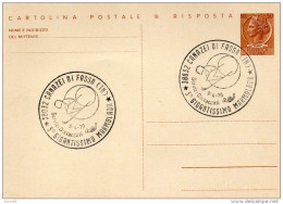 1976 CARTOLINA CON ANNULLO SPECIALE CANAZEI DI FASSA TRENTO - Entiers Postaux